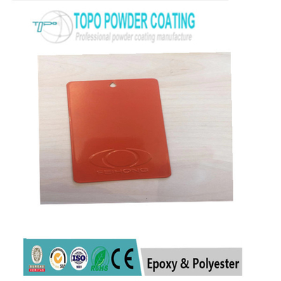 Le revêtement commercial de poudre de polyester/couleur orange a donné au manteau une consistance rugueuse de poudre