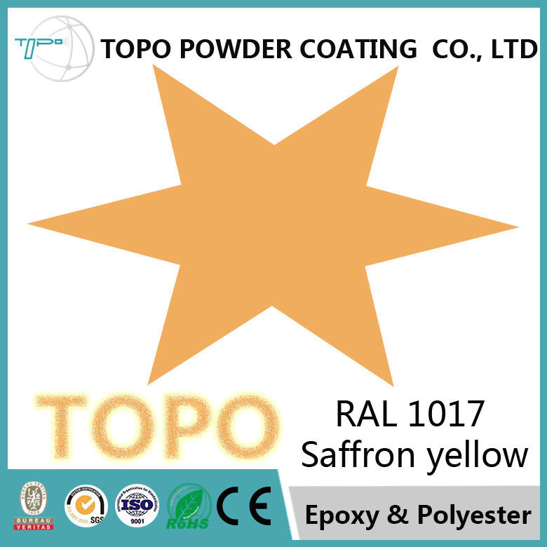 Norme époxyde de la texture ROHS de marteau de revêtement de poudre de polyester de RAL 1017