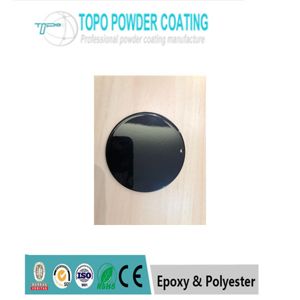 Poudre à haute brillance sûre de polyester enduisant la couleur du noir RAL9005 pour le mobilier métallique