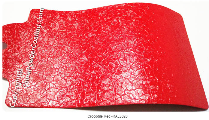 Revêtement époxyde collé de poudre de polyester du trafic de RAL 3020 de poudre de fusion pure rouge de revêtement