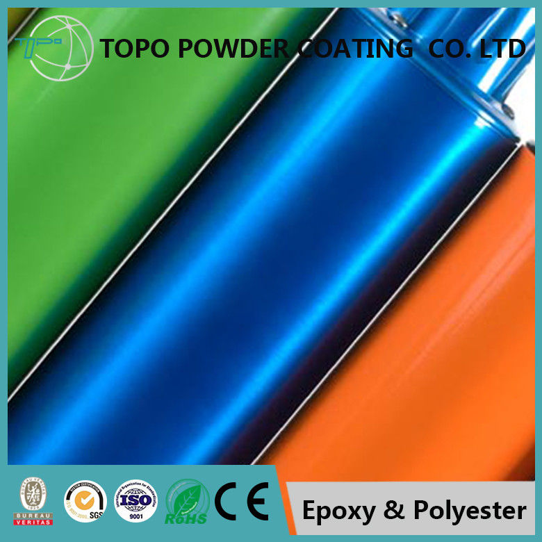 Poudre intérieure de polyuréthane en métal enduisant la surface de moirage de couleur de RAL 1001